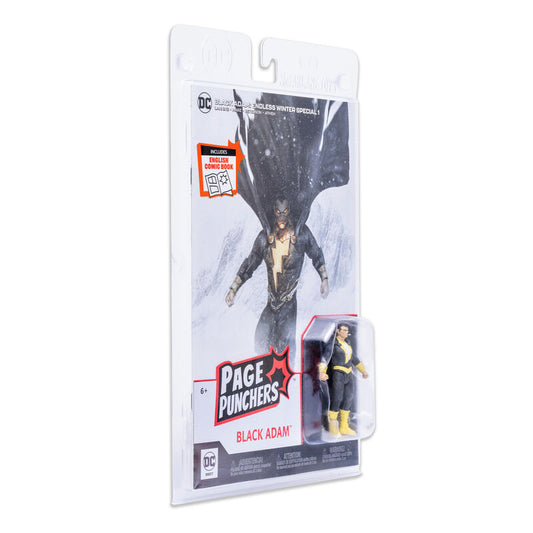 DC Comics Comic Endgless + Black Adam figure 7cm