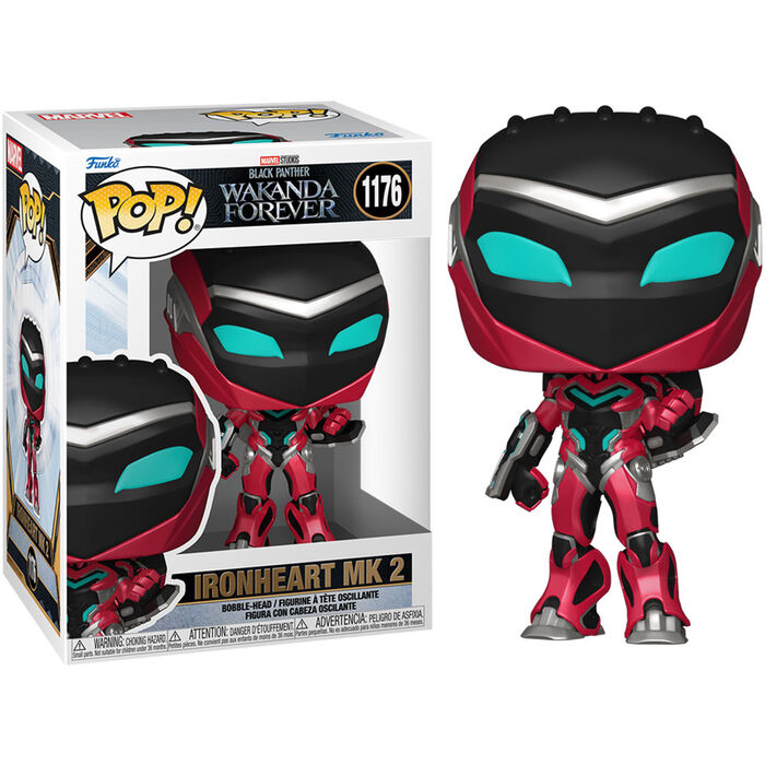 POP figure Marvel Black Panther Wakanda Forever Ironheart MK2