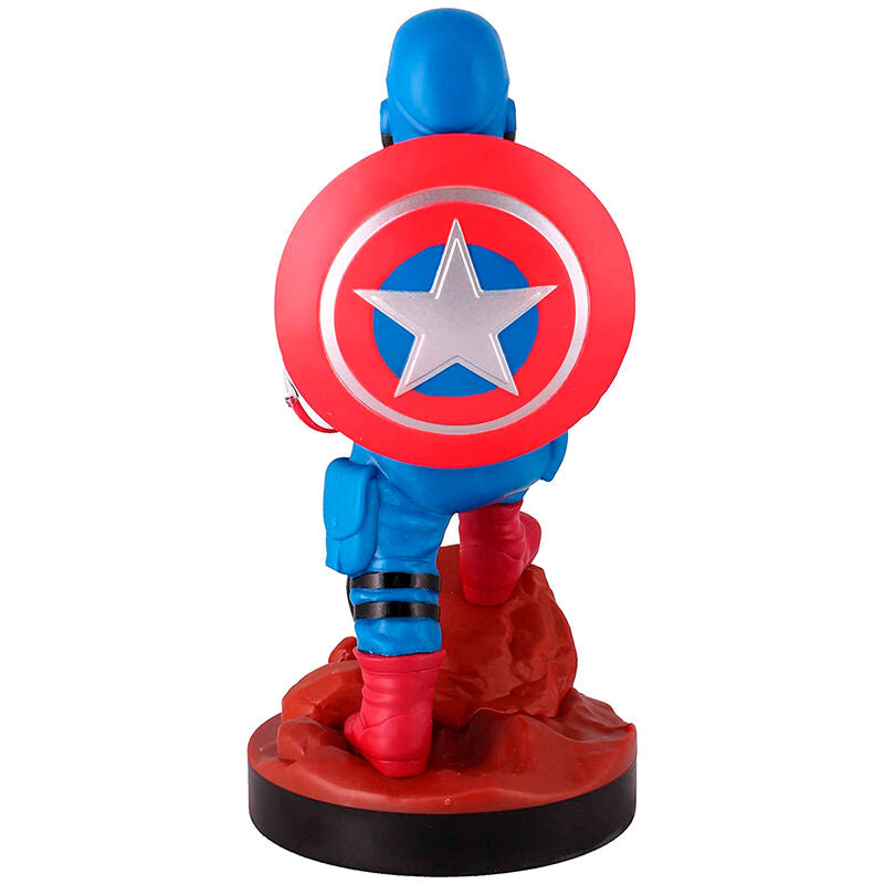 Marvel Captain America figure clamping bracket Cable guy 20cm