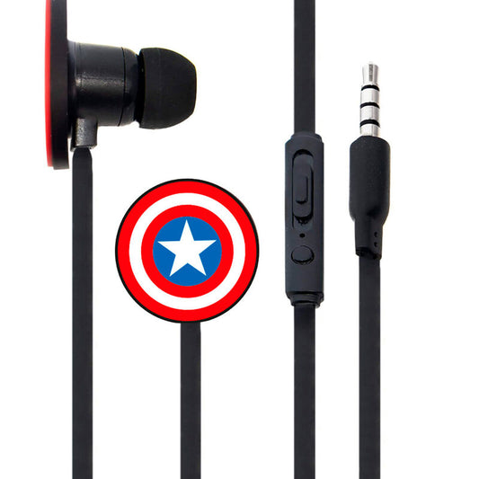 Marvel Captain America earphones