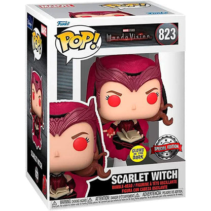 POP figure Marvel Wanda Vision Scarlet Witch Exclusive 823