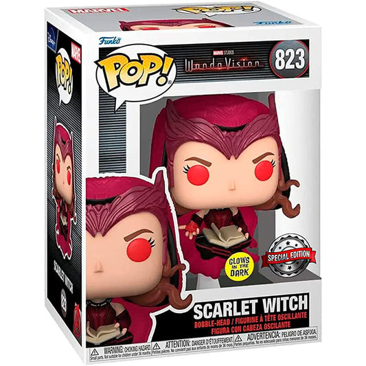 POP figure Marvel Wanda Vision Scarlet Witch Exclusive 823