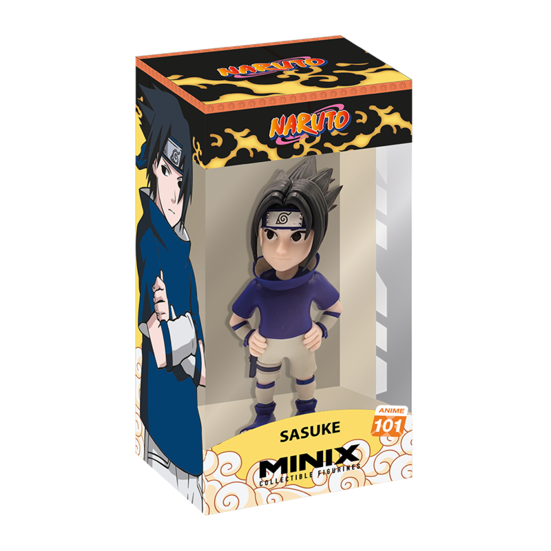 Naruto Shippuden Sasuke Uchiha Minix figure 12cm