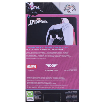 Marvel Spiderman Spider Gwen figure clamping bracket Cable guy 20cm