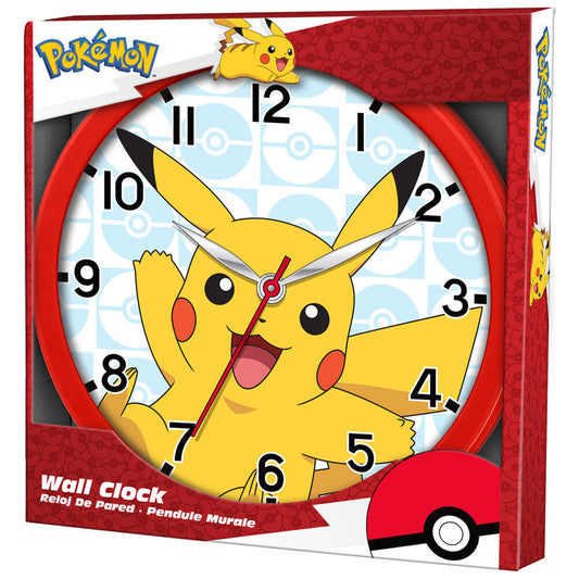 Pokemon wall clock