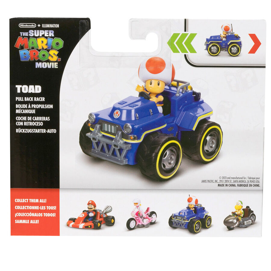 Mario Kart Toad Kart figure 7cm