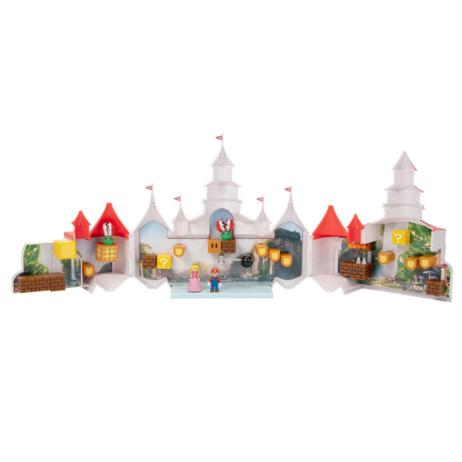 Super Mario Bros The Movie Super Mario playset + 2 figures