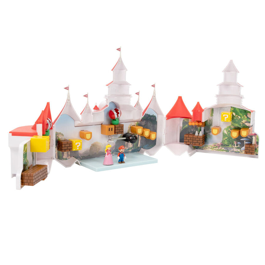 Super Mario Bros The Movie Super Mario playset + 2 figures
