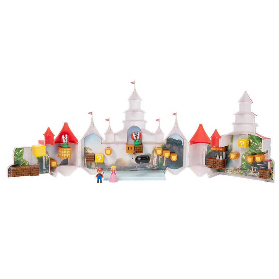 Super Mario Bros The Movie Super Mario playset + 2 figures