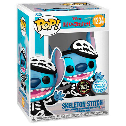 POP figure Disney Lilo & Stitch Skeleton Stitch Chase Exclusive 1234