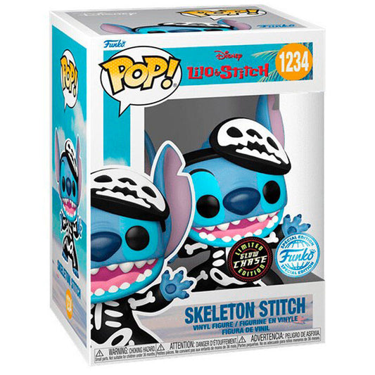 POP figure Disney Lilo & Stitch Skeleton Stitch Chase Exclusive 1234