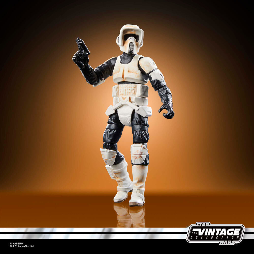 Star Wars the Mandalorian Speeder Bike Scout Trooper & Grogu figure 9cm