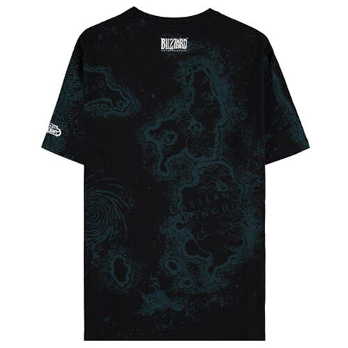World Of Warcraft Azeroth Map t-shirt