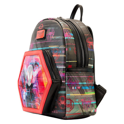 Loungefly Marvel Spiderman Across the Spider-Verse Lenticular backpack 27cm