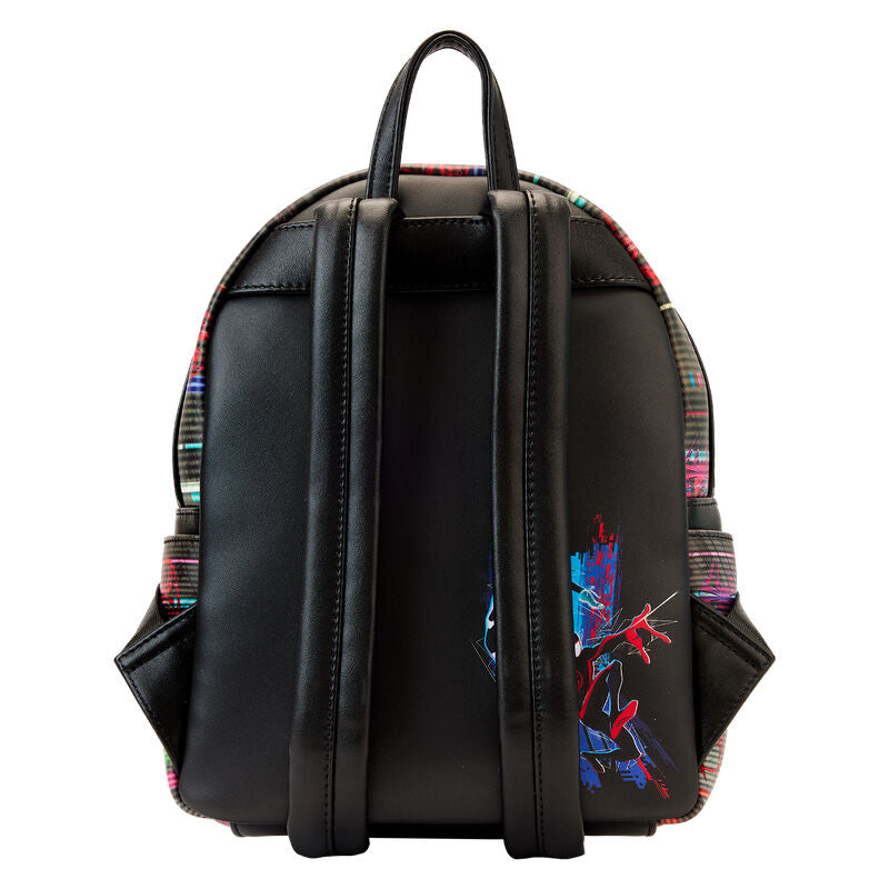 Loungefly Marvel Spiderman Across the Spider-Verse Lenticular backpack 27cm
