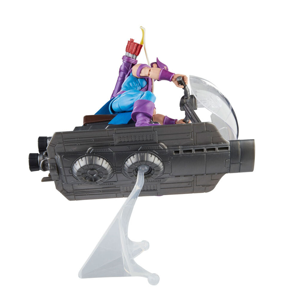 Marvel Avengers Beyond Earths Mightiest Hawkeye with Sky-Cycle figure 15cm
