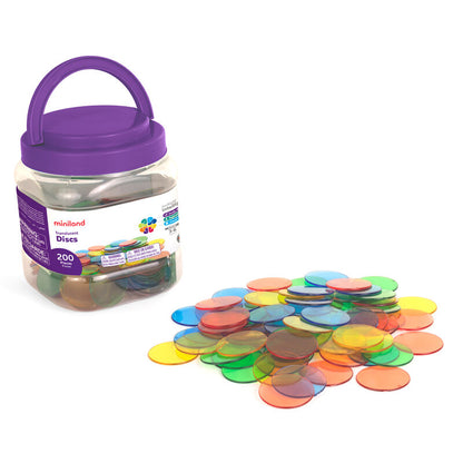 Translucent Discs Pot 200pcs