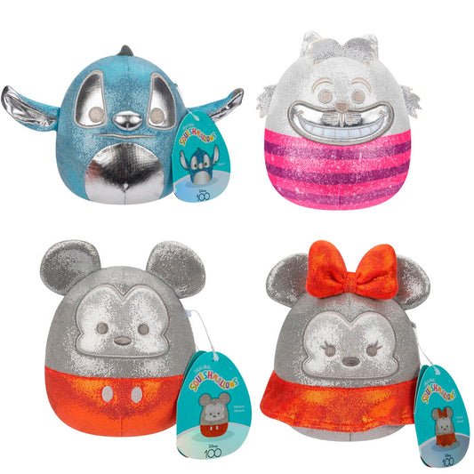 Squishmallows Disney pack 4 plush toys 12cm