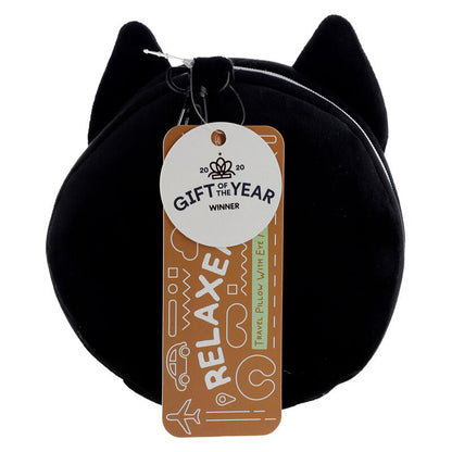 Relaxeazzz Fine feline cat travel pillow eye mask