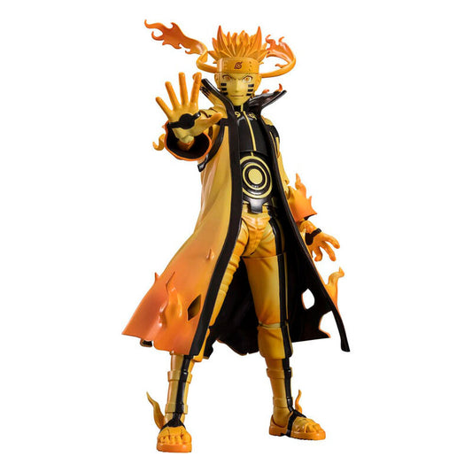 Naruto Shippuden Courageous Strength That Binds Naruto Uzumaki Kurama Link SH Figuarts figure 15cm