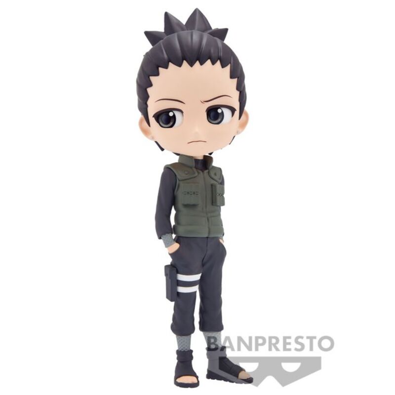 Naruto Shippuden Nara Shikamaru Ver.A Q posket figure 14cm