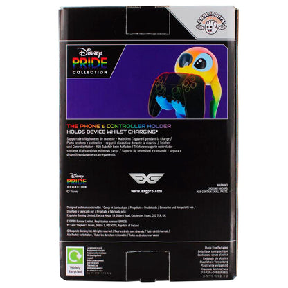 Disney Stitch Rainbow figure clamping bracket Cable guy 20cm