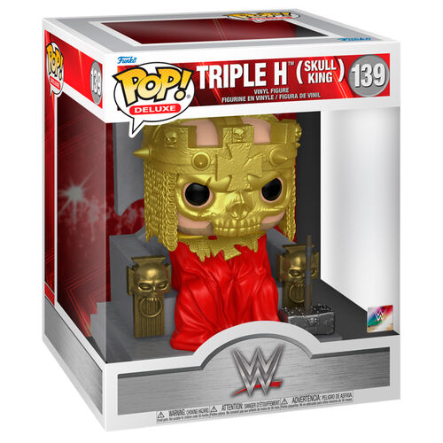POP figure Deluxe WWE Triple H Skull King 139