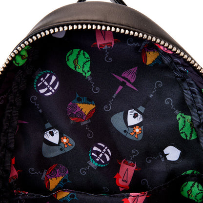 Loungefly Disney Nightmare Before Christmas Tree String Lights Glow backpack 33cm