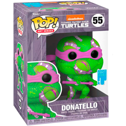 POP figure Ninja Turtles Donatello Artist + Case Exclusive 55