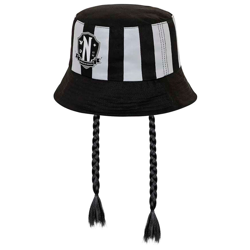 Wednesday braids bucket hat