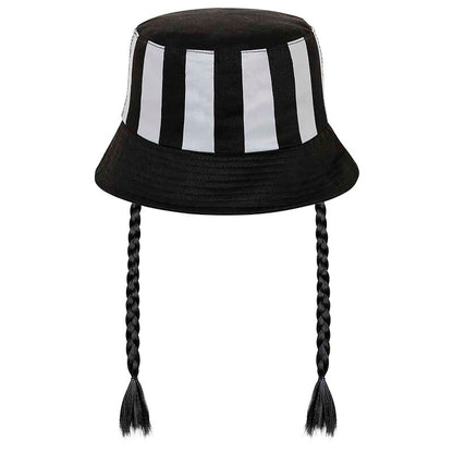 Wednesday braids bucket hat