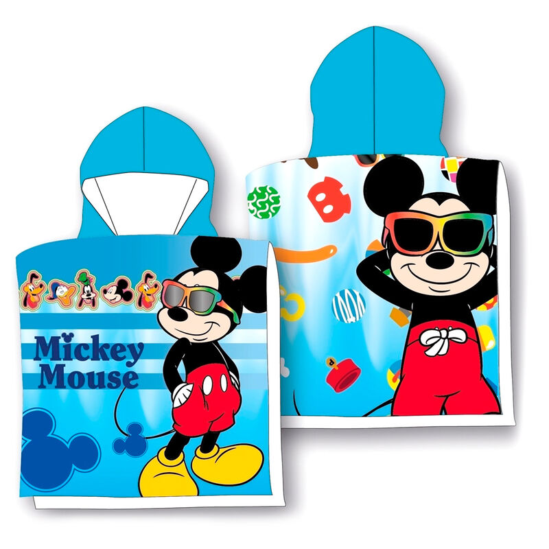 Disney Mickey cotton poncho towel I