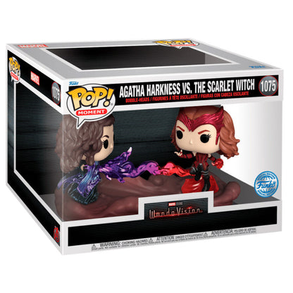 POP figure Moment Marvel WandaVision Agatha Harkness Vs The Scarlet Witch Exclusive 1075