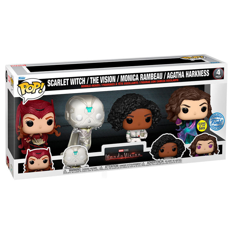 POP pack 4 figures POP Marvel WandaVision Exclusive