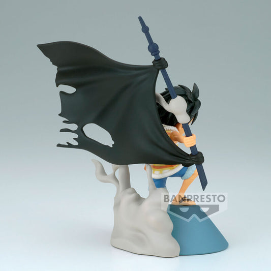 One Piece WCF Log Stories Monkey D Luffy figure 8cm