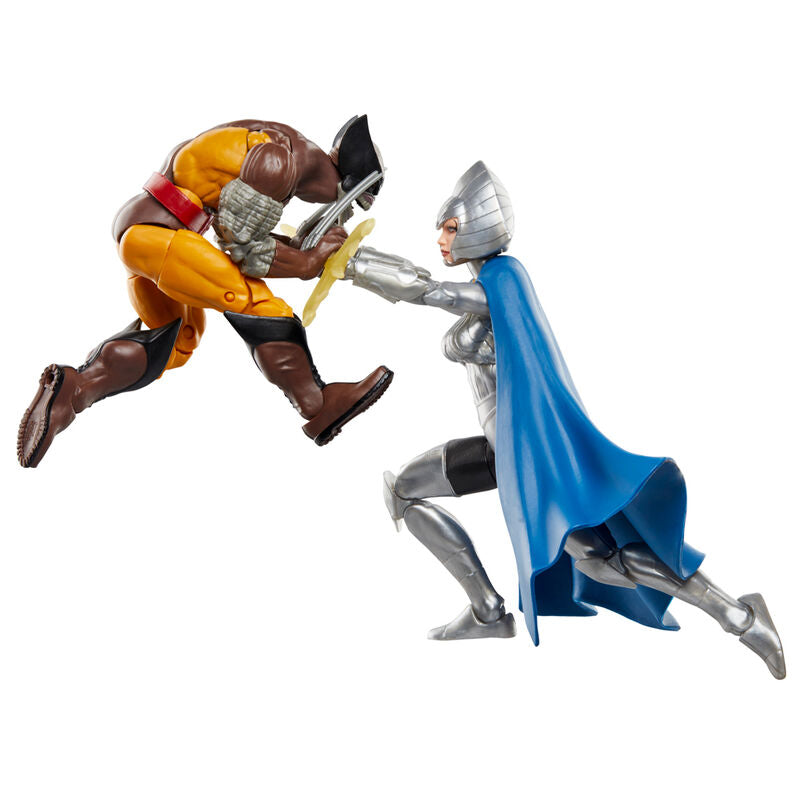 Marvel Legends Series Wolverine & Lilandra Neramani pack figures 15cm