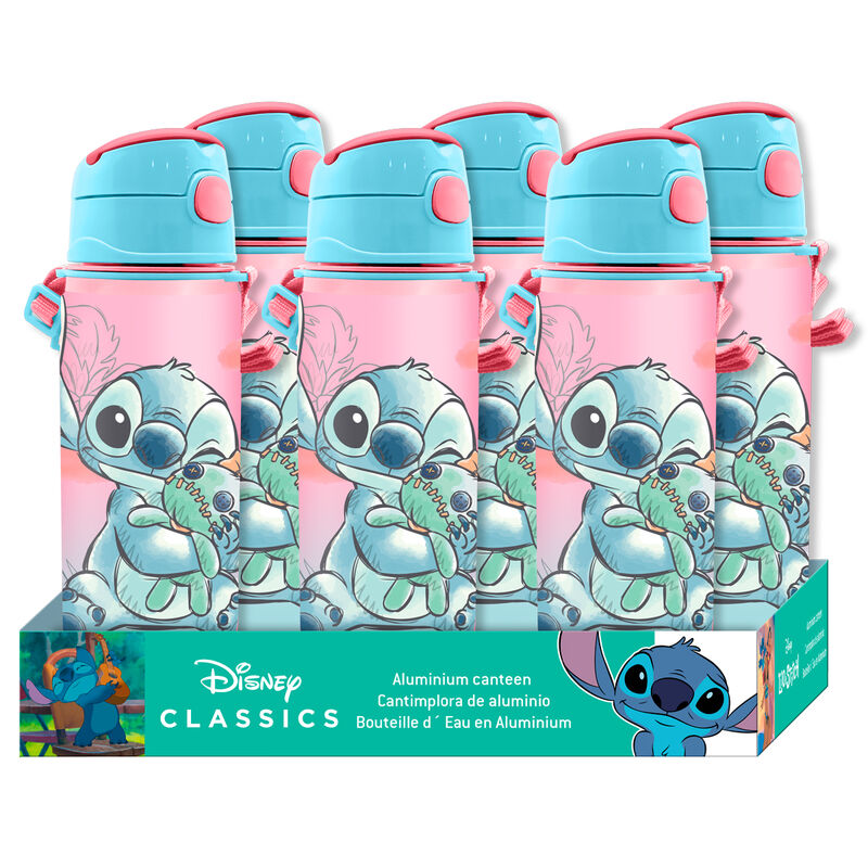 Disney Stitch aluminium bottle 600ml