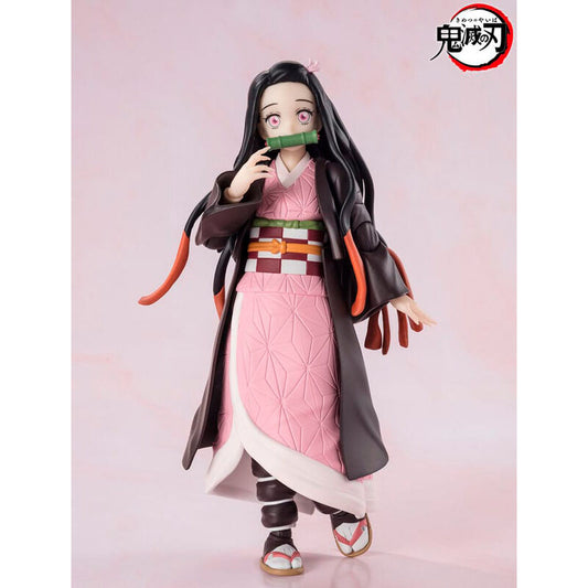 Demon Slayer Kimetsu no Yaiba Tanjiro Nezuko S.H Figuarts figure 13cm