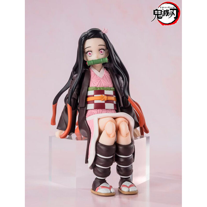 Demon Slayer Kimetsu no Yaiba Tanjiro Nezuko S.H Figuarts figure 13cm