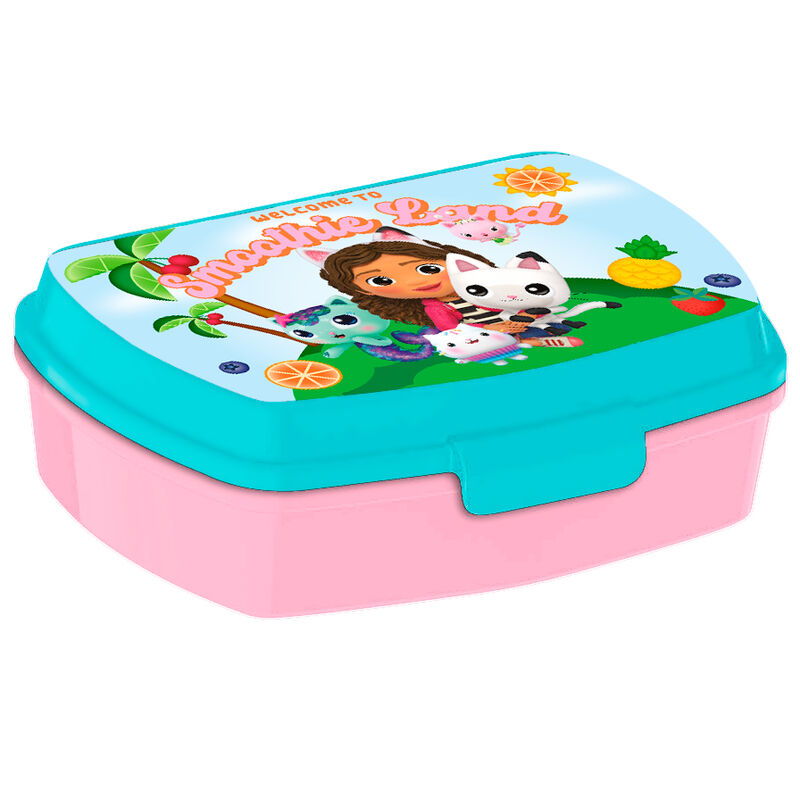 Gabbys Dollhouse lunch box + aluminium bottle set 500ml