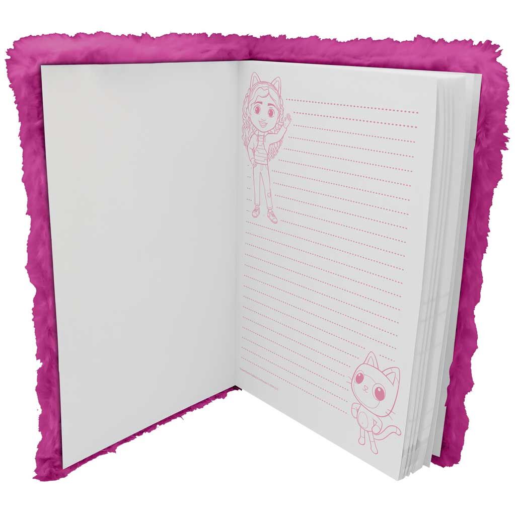 Gabbys Dollhouse plush notebook