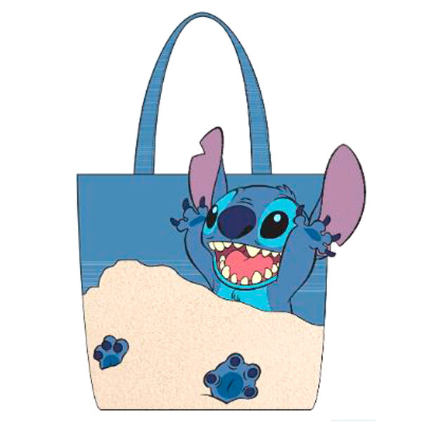 Disney Lilo Stitch Beach Day Stitch tote bag
