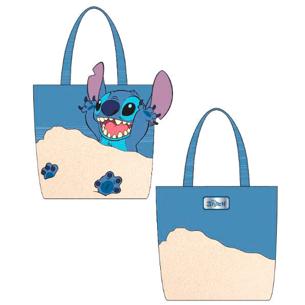 Disney Lilo Stitch Beach Day Stitch tote bag
