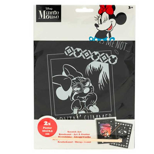Disney Minnie scratching set