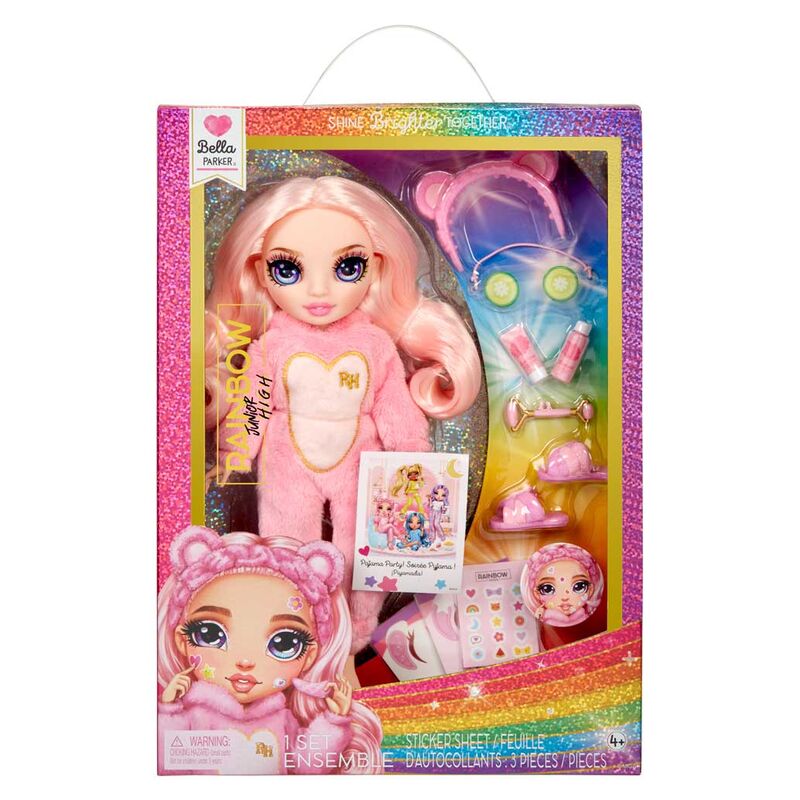 Rainbow High pyjama party Bella doll 22cm