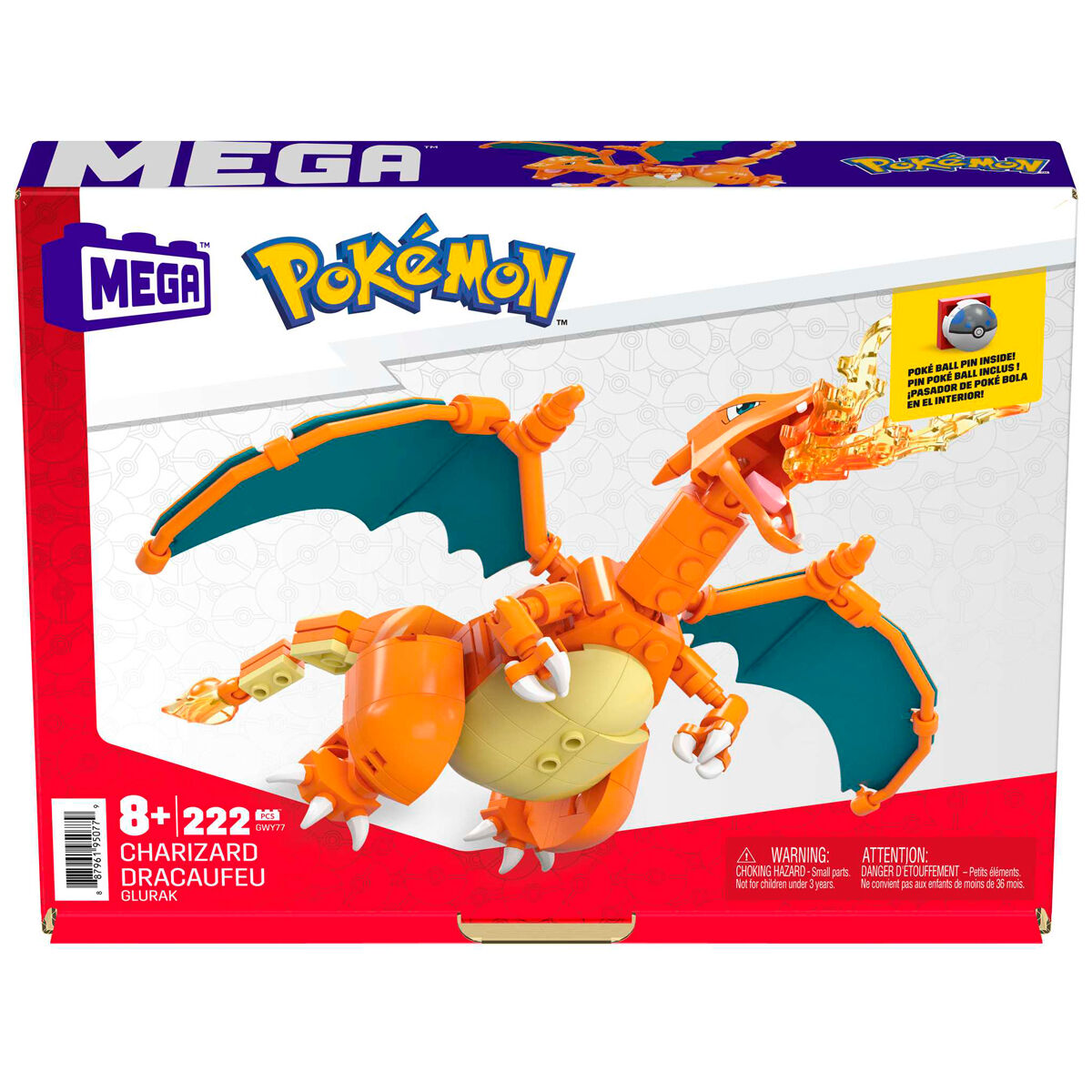Pokemon Charizard MEGA Construx