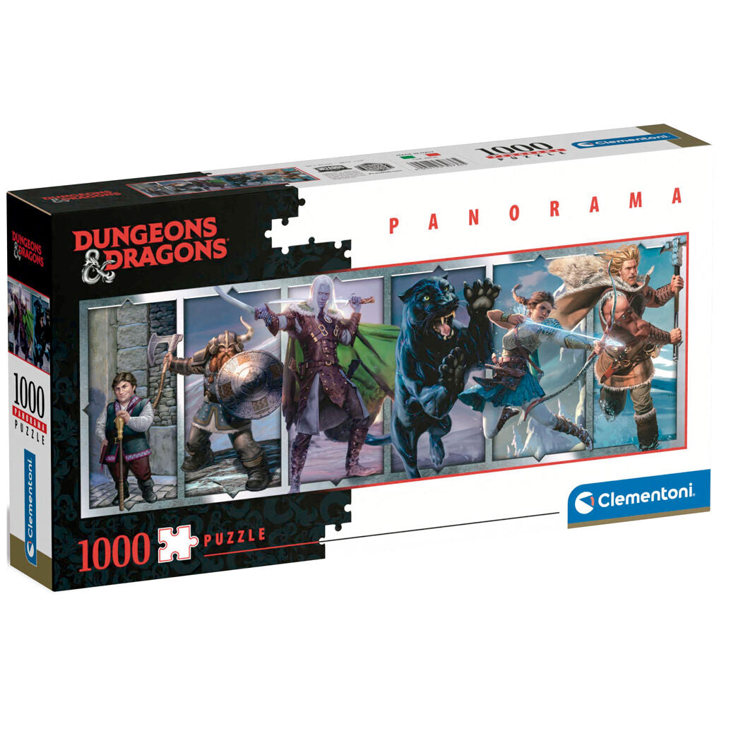 Dungeons Dragons panorama puzzle 1000pcs