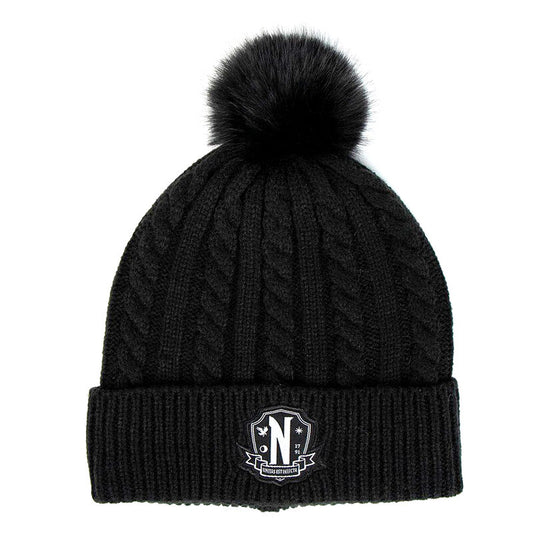 Wednesday hat and gloves set