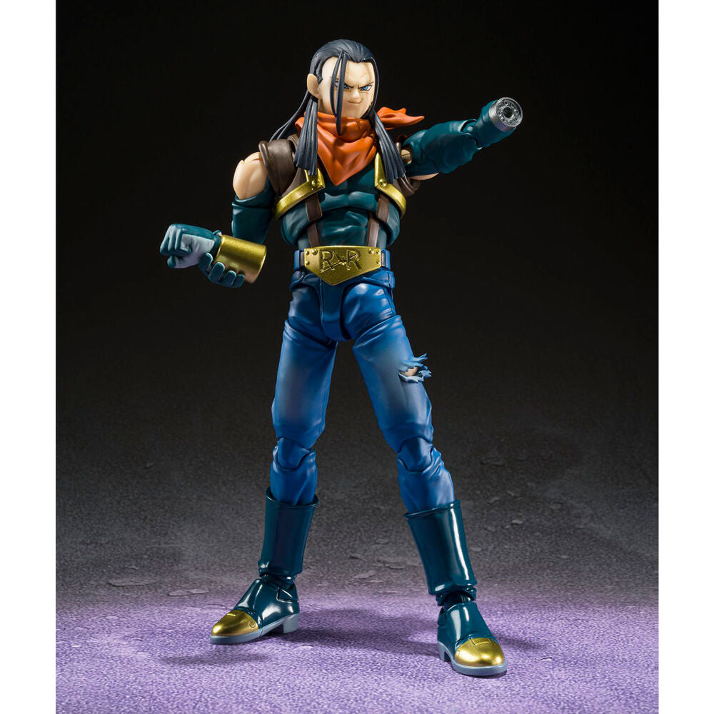 Dragon Ball GT Super Android 17 SH Figuarts figure 20cm