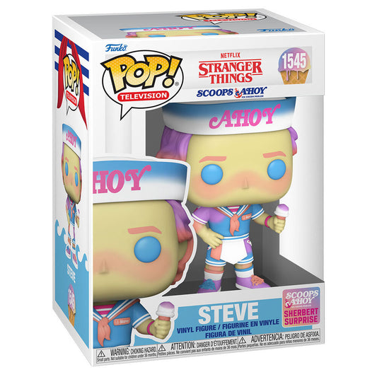 POP figure Stranger Things Scoops Ahoy Steve 1545